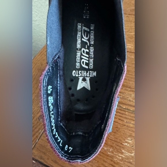 Mephisto Lyana Ankle Boots W Sz.11 Wine Nubuck Leather Comfort Chelsea Boots - Picture 7 of 14